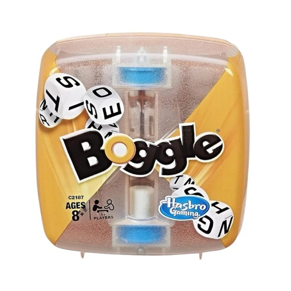 ❤️🆕 HASBRO Gaming Boggle Classic Game Word Search Games Family Dice Game SEALED